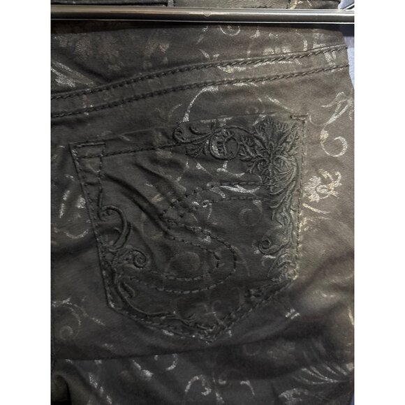 Silver Jeans Co. Suki Super Skinny Jeans W24 L31 Black Noir - Picture 6 of 6
